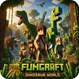 FUNCRAFT: Dinosaur World 图标